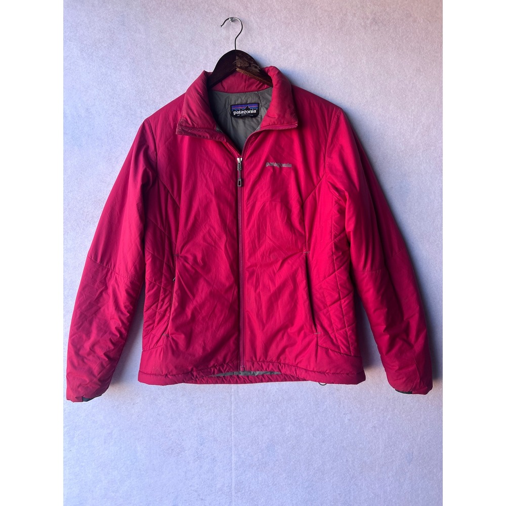 Patagonia Womens Nano Puff Insulated Jacket Pink Full Zip Primaloft Medium